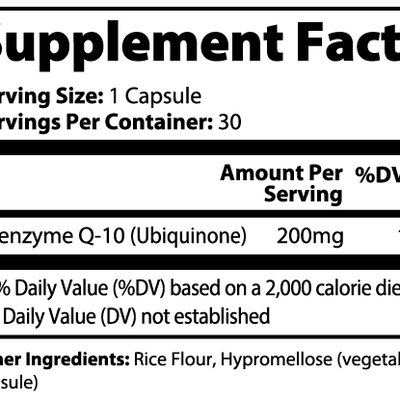 CoQ10 Ubiquinone